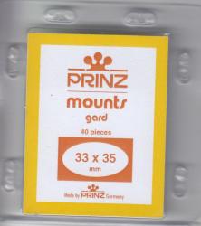 Prinz/Scott Stamp Mounts: 33x35