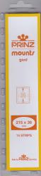 Prinz/Scott Stamp Mount Strips: 215mm x 36mm