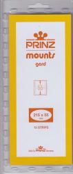 Prinz/Scott Stamp Mount Strips: 215mm x 55mm