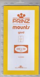 Prinz/Scott Stamp Mount Strips: 240mm x 58mm