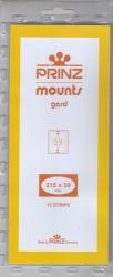 Prinz/Scott Stamp Mount Strips: 215mm x 59mm