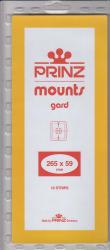 Prinz/Scott Stamp Mount Strips: 265mm x 59mm