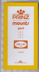 Prinz/Scott Stamp Mount Strips: 240mm x 80mm