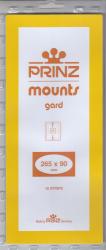 Prinz/Scott Stamp Mount Strips: 265mm x 90mm