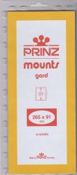 Prinz/Scott Stamp Mount Strips: 265mm x 91mm
