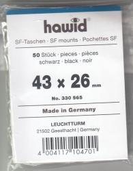 Hawid Stamp Mounts: 43x26