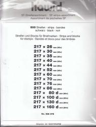 Hawid Stamp Mount Strips: Assorted Pack (500 Strips 26-160)