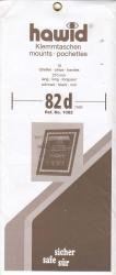 Hawid Stamp Mount Strips: 82 mm