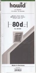 Hawid Stamp Mount Strips: 80 mm
