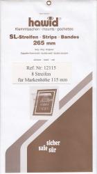 Hawid Stamp Mount Strips: 115mm
