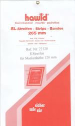 Hawid Stamp Mount Strips: 120 mm