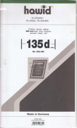 Hawid Stamp Mount Strips: 135 mm