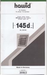 Hawid Stamp Mount Strips: 145 mm