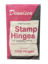 Dennisen Prefolded Stamp Hinges