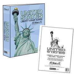 HE Harris Stamp Album  -- US Liberty I, Part A