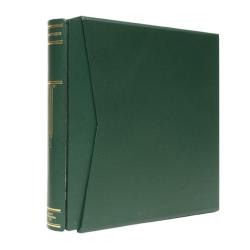 Scott Small Green National/Specialty Binder and Slipcase (3-Ring, Metal Hinges)