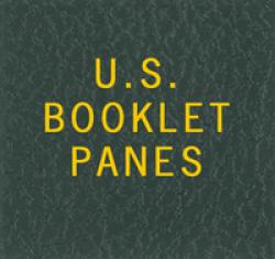 Scott National Series Green Binder Label: US Booklet Panes