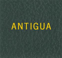 Scott Specialty Series Green Binder Label: Antigua