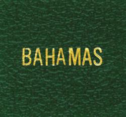 Scott Specialty Series Green Binder Label: Bahamas