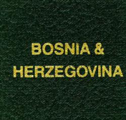 Scott Specialty Series Green Binder Label: Bosnia & Herzegovina