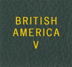 Scott Specialty Series Green Binder Label: British America 5