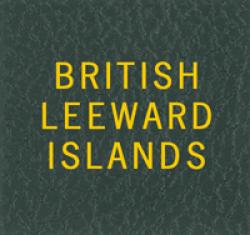 Scott Specialty Series Green Binder Label: British Leeward Islands