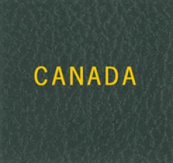 Scott Specialty Series Green Binder Label: Canada