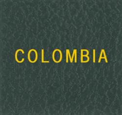 Scott Specialty Series Green Binder Label: Colombia