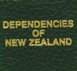 Scott Specialty Series Green Binder Label: Dependencies of New Zealand