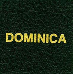Scott Specialty Series Green Binder Label: Dominica