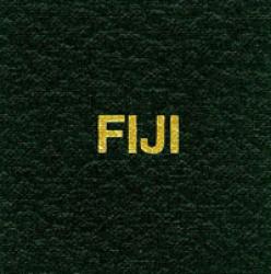 Scott Specialty Series Green Binder Label: Fiji