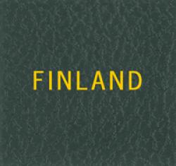 Scott Specialty Series Green Binder Label: Finland