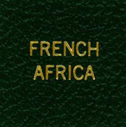 Scott Specialty Series Green Binder Label: French Africa