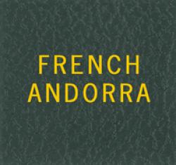 Scott Specialty Series Green Binder Label: French Andorra