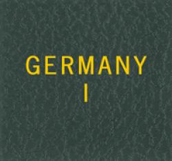 Scott Specialty Series Green Binder Label: Germany I