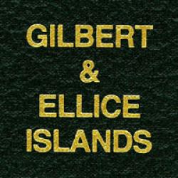 Scott Specialty Series Green Binder Label: Gilbert & Ellice Islands