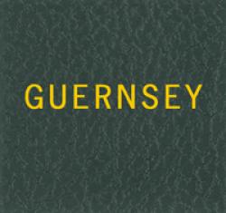 Scott Specialty Series Green Binder Label: Guernsey