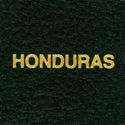 Scott Specialty Series Green Binder Label: Honduras
