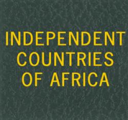 Scott Specialty Series Green Binder Label: Independent Africa