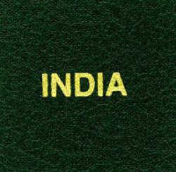 Scott Specialty Series Green Binder Label: India