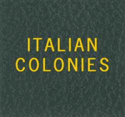 Scott Specialty Series Green Binder Label: Italian Colonies