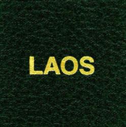 Scott Specialty Series Green Binder Label: Laos