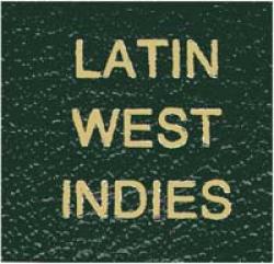 Scott Specialty Series Green Binder Label: Latin / West Indies