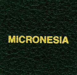 Scott Specialty Series Green Binder Label: Micronesia