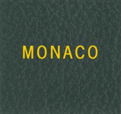 Scott Specialty Series Green Binder Label: Monaco