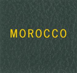Scott Specialty Series Green Binder Label: Morocco