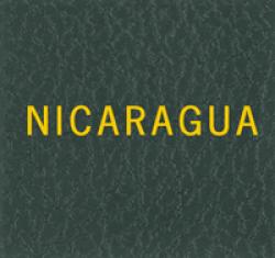 Scott Specialty Series Green Binder Label: Nicaragua