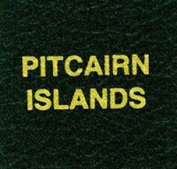 Scott Specialty Series Green Binder Label: Pitcairn Islands