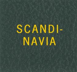 Scott Specialty Series Green Binder Label: Scandinavia