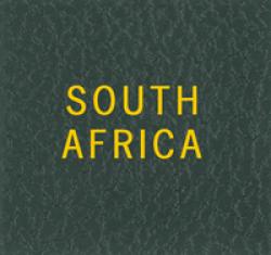 Scott Specialty Series Green Binder Label: South Africa
